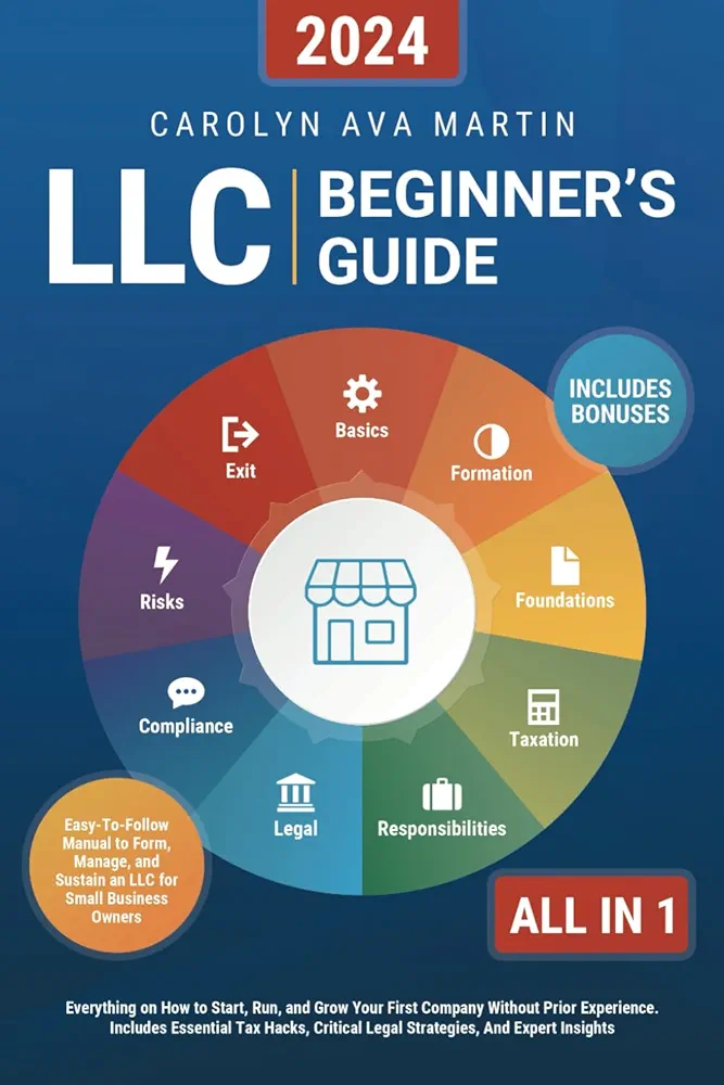 LLC Beginner's Guide [All-in-1]: Everything on How to Start, Run, and Grow Your First Company Without Prior Experience. Includes Essential Tax Hacks, Critical Legal Strategies, and Expert Insights