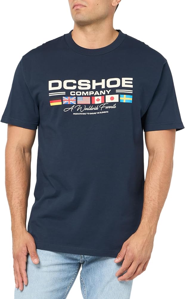 DC Men's Worldwide Fav Short Sleeve Tee Shirt