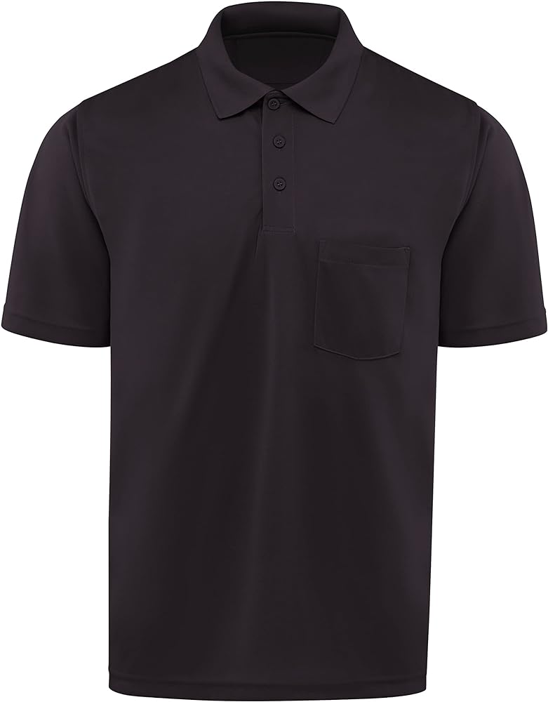 Red Kap Men's Short Sleeve Performance Knit Pocket Polo