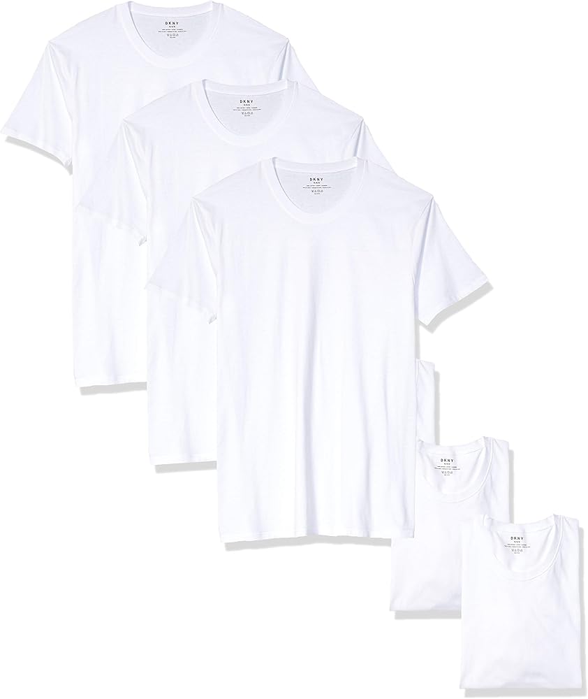 DKNY Cotton Crew Neck T-Shirt-Multipack