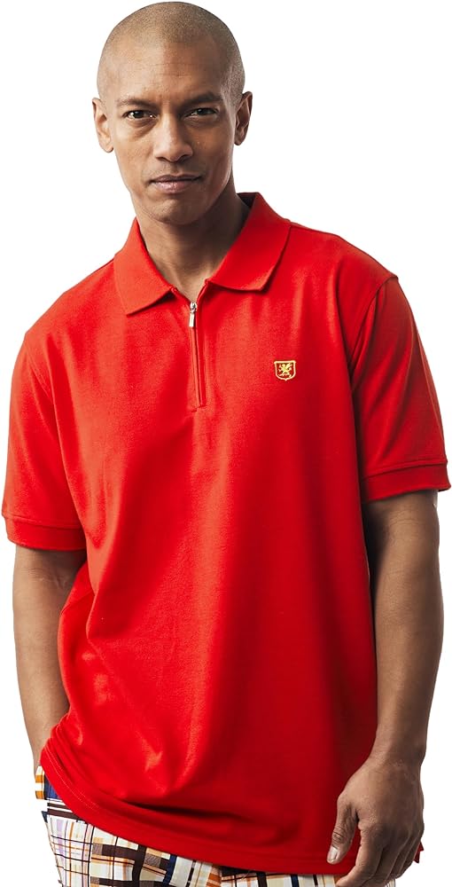 STACY ADAMS Solid and Fancy Men’s Polo