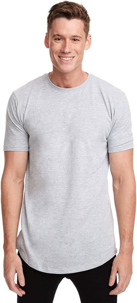 Next Level Mens Cotton Long Body Crew (3602)