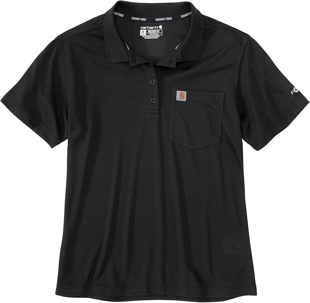 Carhartt Men's Force Relaxed Fit Lightweight Short-Sleeve Pocket Polo