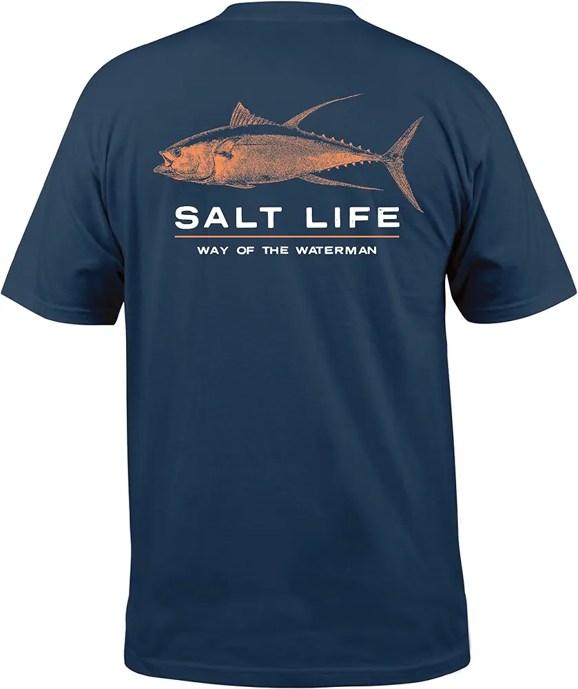 Salt Life Men's Deep Ventures Short Sleeve Tee