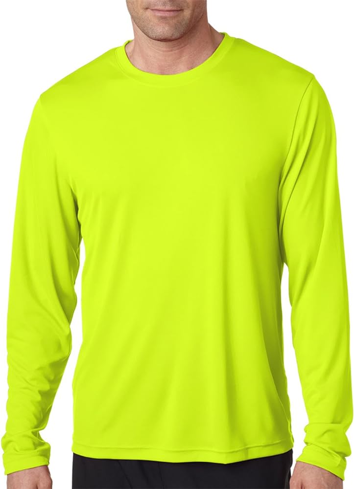 Hanes Mens Cool DRI Performance Long-Sleeve T-Shirt(482L)