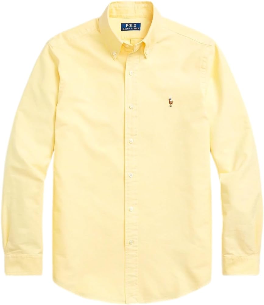 Polo Ralph Lauren Mens Classic Long Sleeve Oxford Shirt