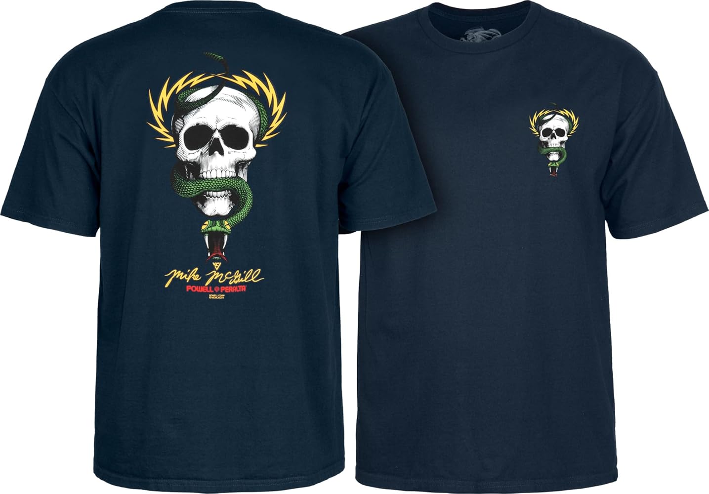 Powell Peralta Mike McGill Skull & Snake T-Shirts