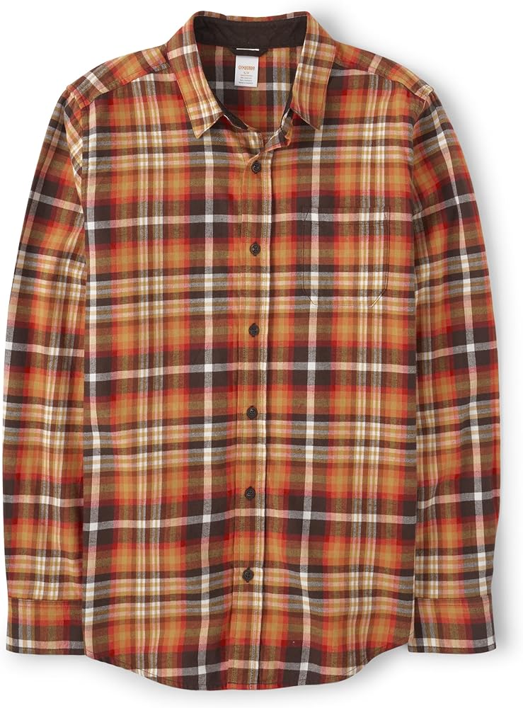 Gymboree Men's Long Sleeve Plaid Fall Button Up Shirt SEASONAL