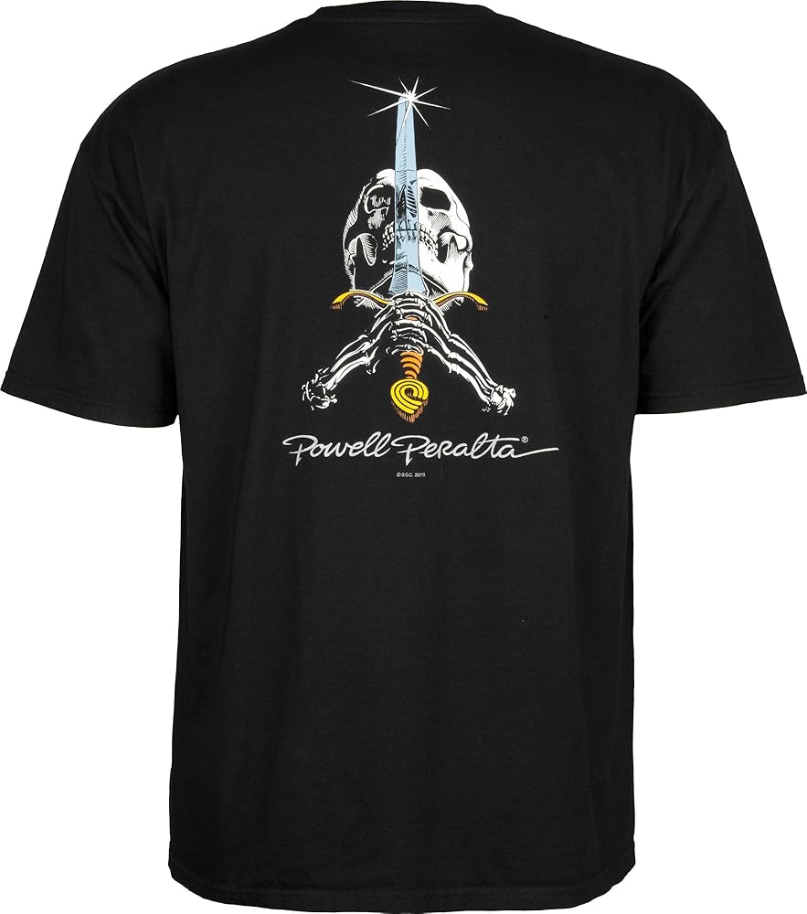 Powell Peralta Skull and Sword T-Shirts