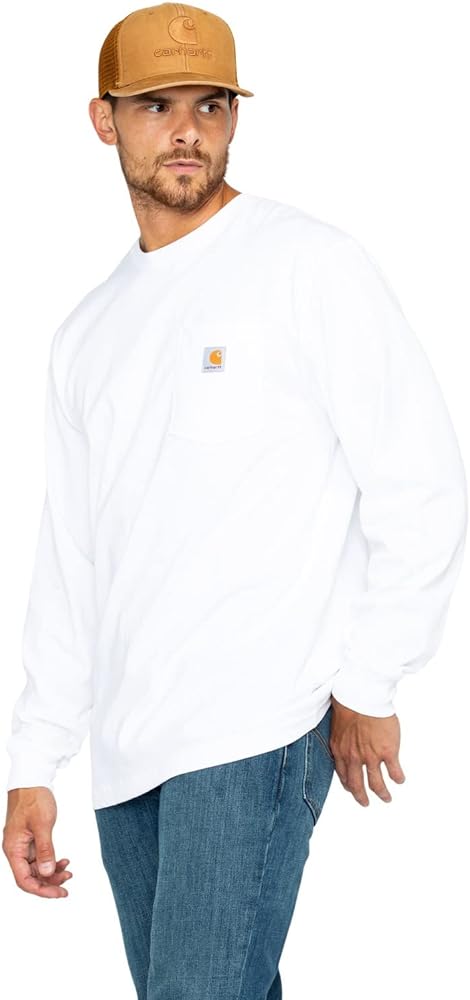 Carhartt Men's Loose Fit Heavyweight LongSleeve Pocket TShirt