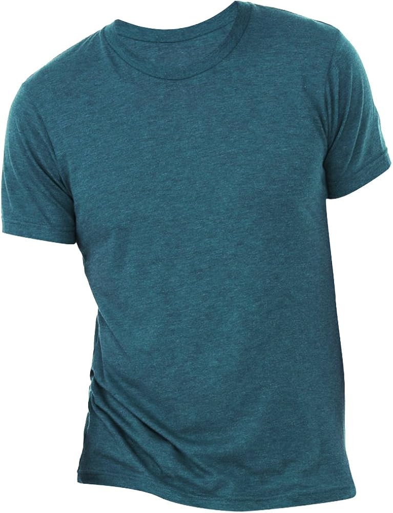 Canvas Mens 3.4 oz. Triblend T-Shirt> CHARCOAL TRIBLEND 3413C