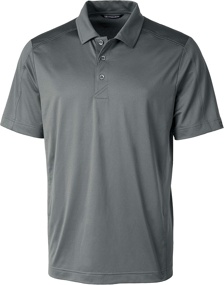 Cutter & Buck Men's Big & Tall Prospect Textured Stretch Polo