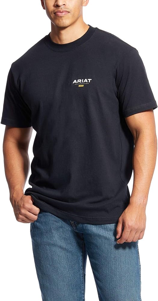 ARIAT Men's Rebar Cotton Strong Logo T-Shirt