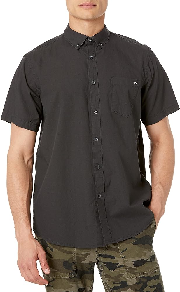 Billabong Men's Classic Sundays Woven Short Sleeve Shirt