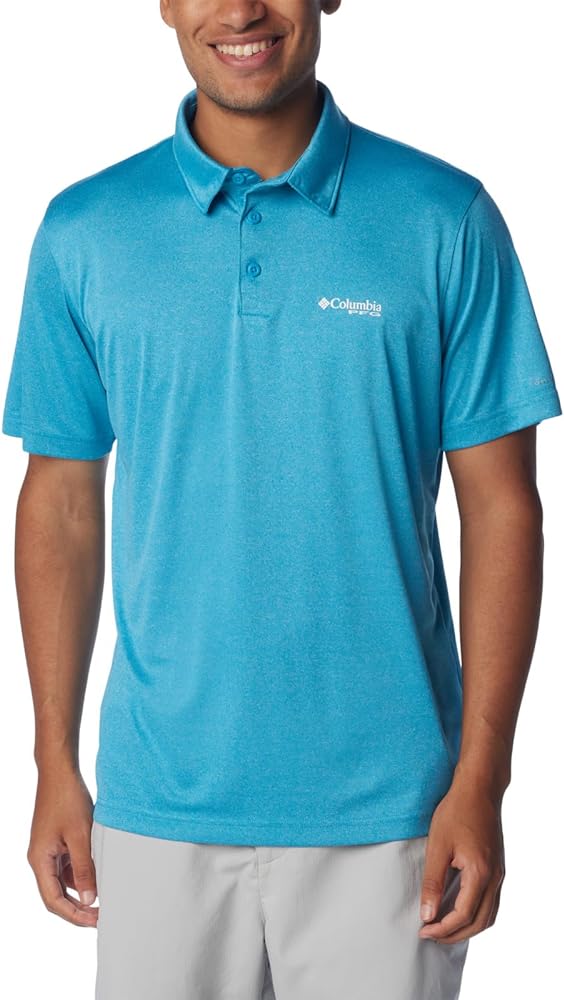 Columbia Men's Terminal Tackle Heather Polo