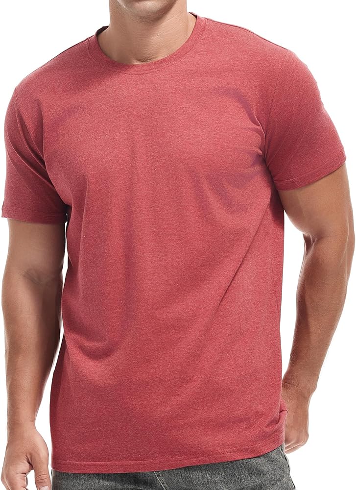 Crew Neck Tees Premium Men's T-Shirts - Soft and Fit Mens T-Shirt - Casual Stylish Tee for Men S - 4XL