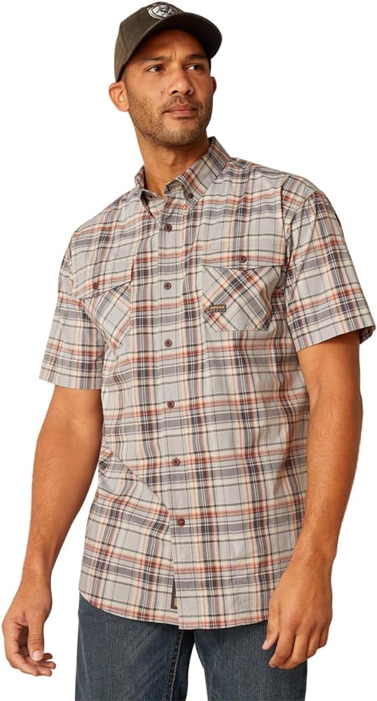 Ariat Men's Rebar Made Tough Durastretch Work Shirt