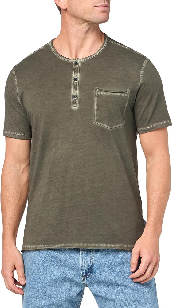 John Varvatos Men's Rex Henley