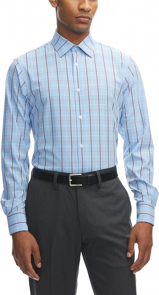 Haggar Men's Slim Fit Performance Comfort Shirt