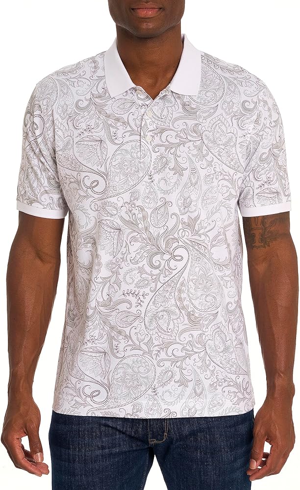 Robert Graham Men's Dozer S/S Knit Polo