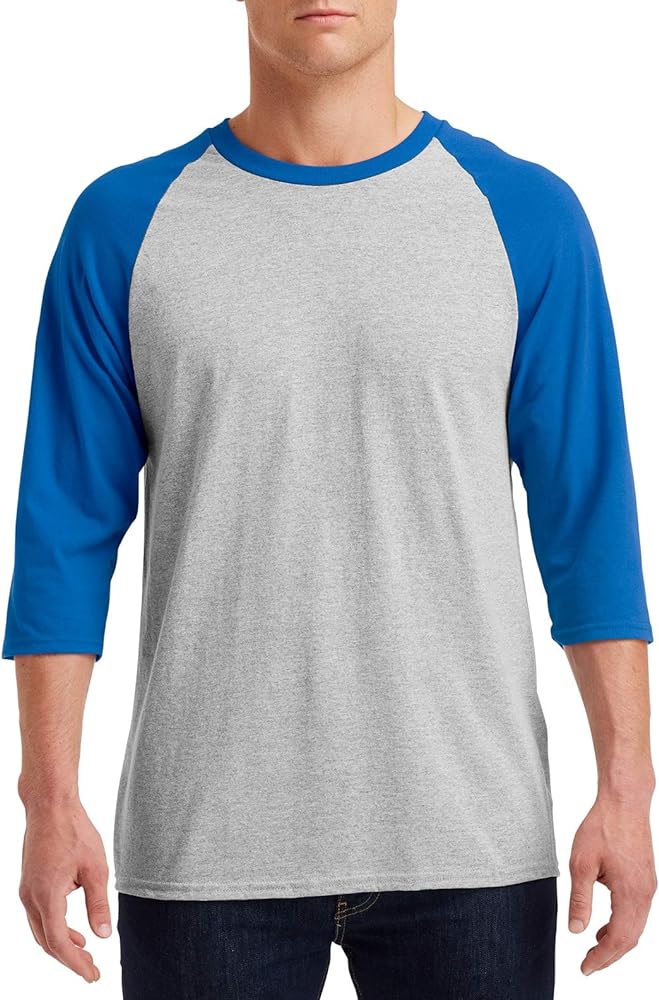 Gildan mens Heavy Cotton ¾-Sleeve Raglan (G570)