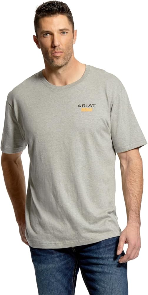 ARIAT Men's Rebar Cotton Strong Logo T-Shirt