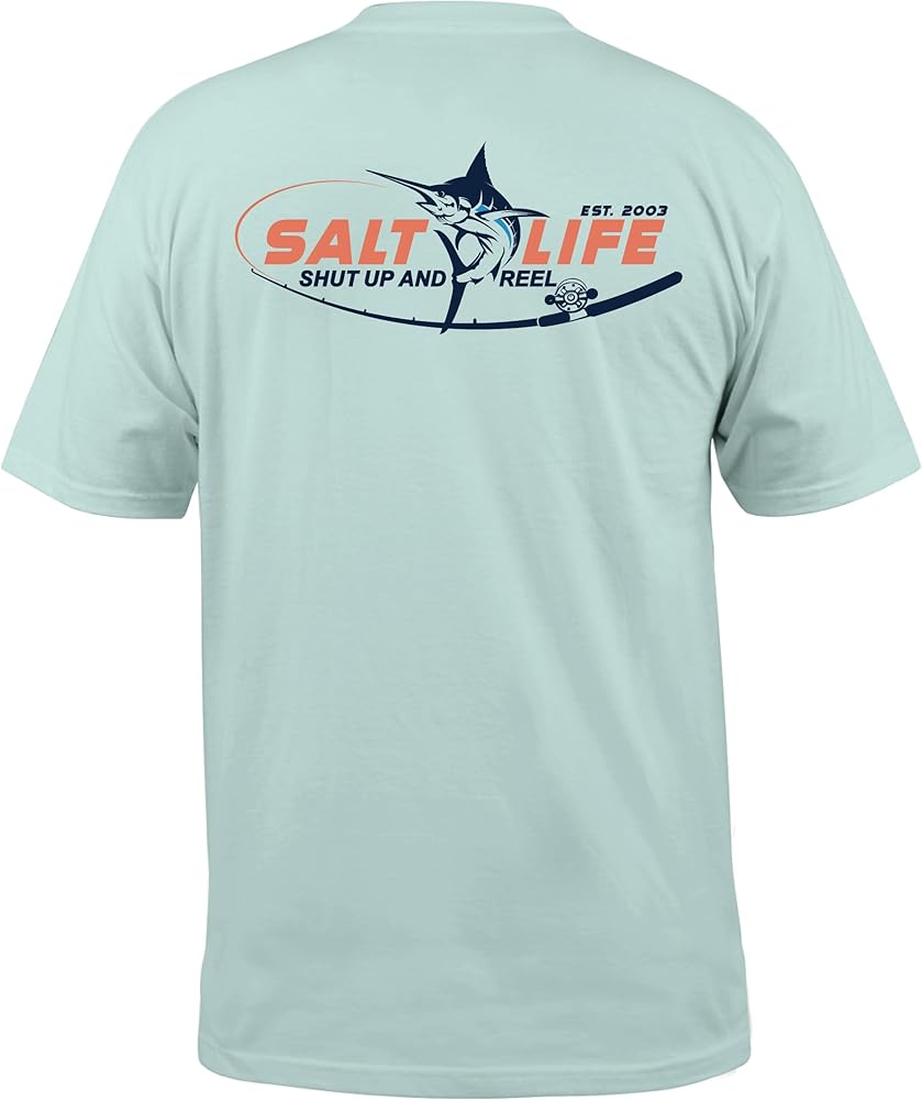 Salt Life Men's Reel Time Short Sleeve Tee