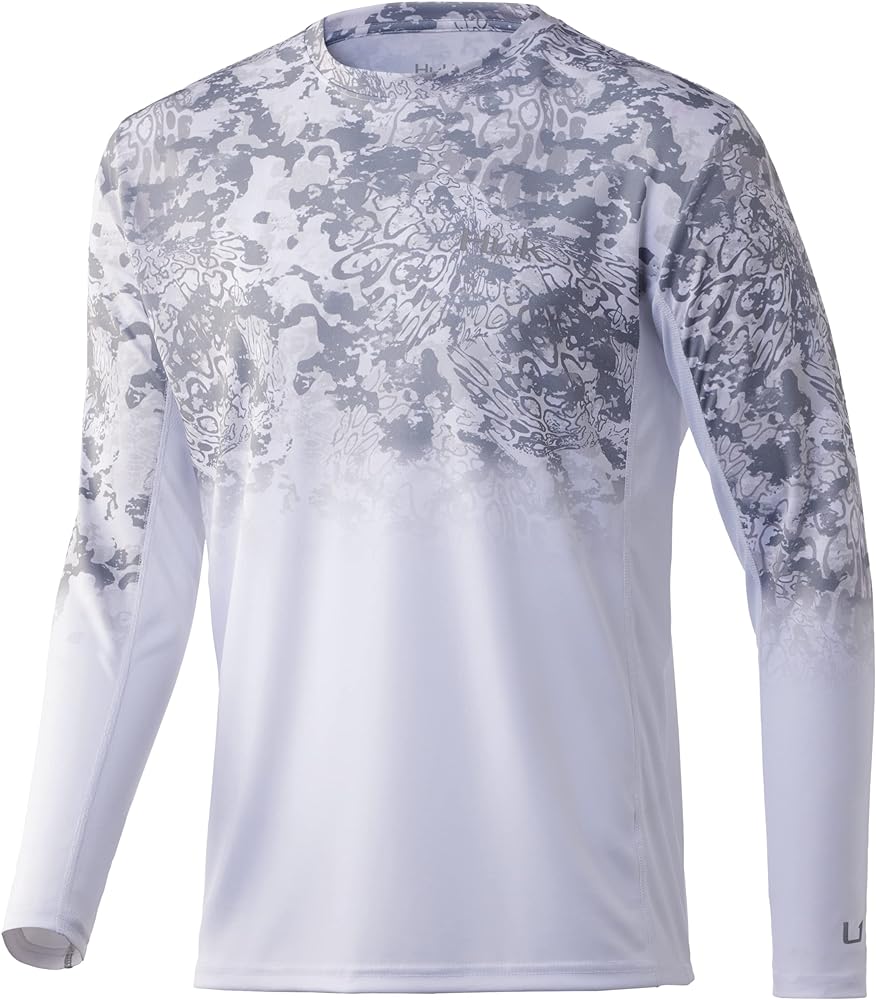 HUK Men's Icon X Camo Long Sleeve Performance Fishing Shirt