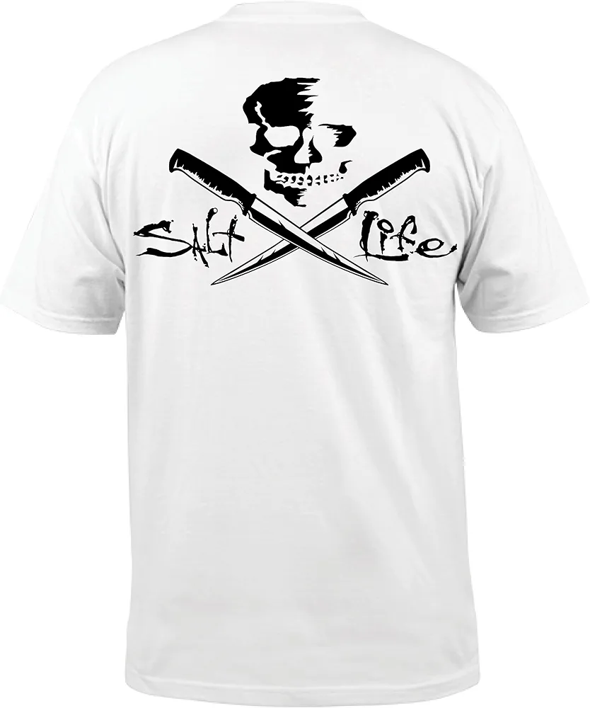 Salt Life Men's Skull and Fillet Short Sleeve Tee