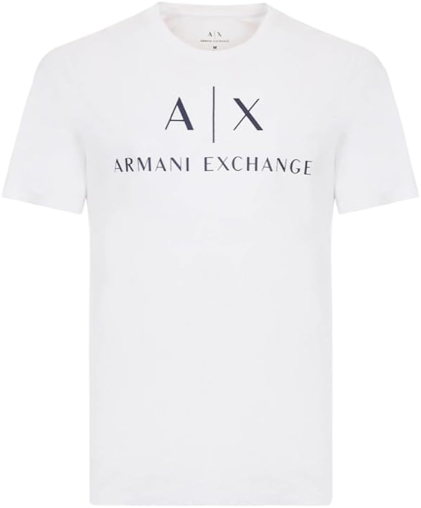 AX Armani Exchange Men's Crew Neck Logo Tee