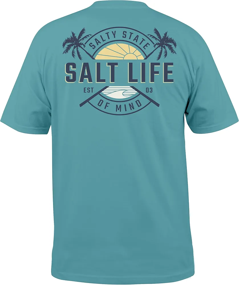 Salt Life Men's First Light Short Sleeve Classic Fit Shirt