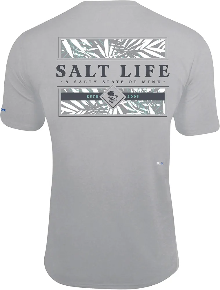 Salt Life Men's Jungle Vibes Short Sleeve Performance Pocket Tee