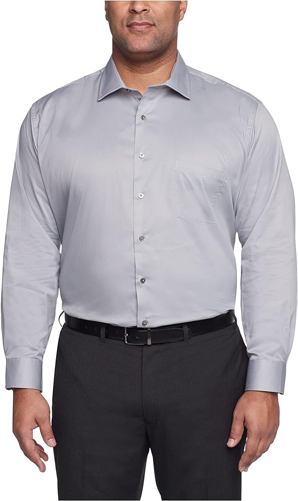 Van Heusen Men's Big and Tall Flex Collar Stretch Dress Shirt