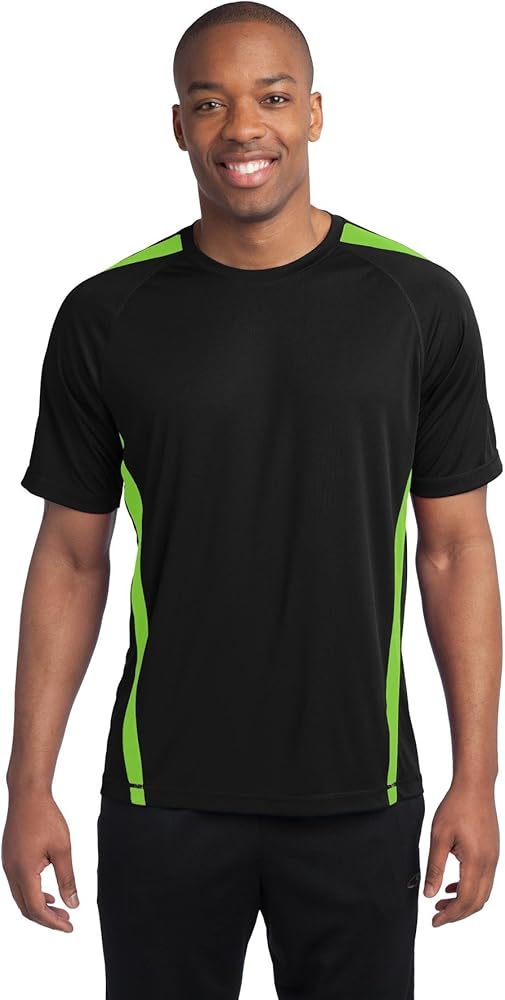 SPORT-TEK Mens Colorblock PosiCharge Competitor Tee