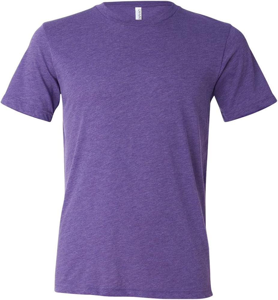 Canvas Mens 3.4 oz. Triblend T-Shirt> CHARCOAL TRIBLEND 3413C