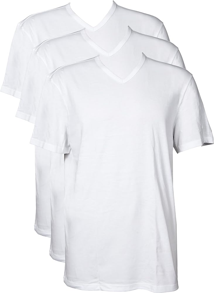 Columbia Men's 3 Pack Cotton V-Neck T-Shirt