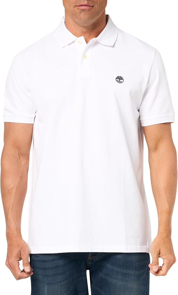 Timberland Mens Pique Short Sleeve Polo