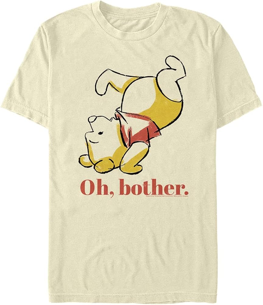 Disney Men's Winnie The Pooh Oh Bother Bear T-Shirt