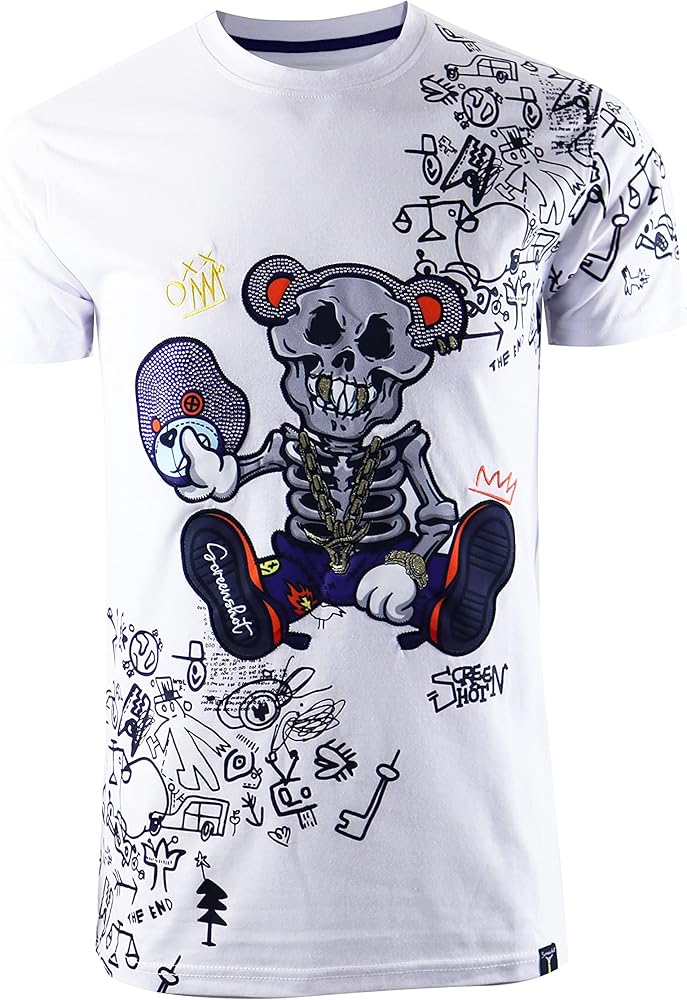 SCREENSHOT-PREMIUM TECH TEE NYC Streetwear Urban Patch Embroidery High Density Gel Print T-Shirt