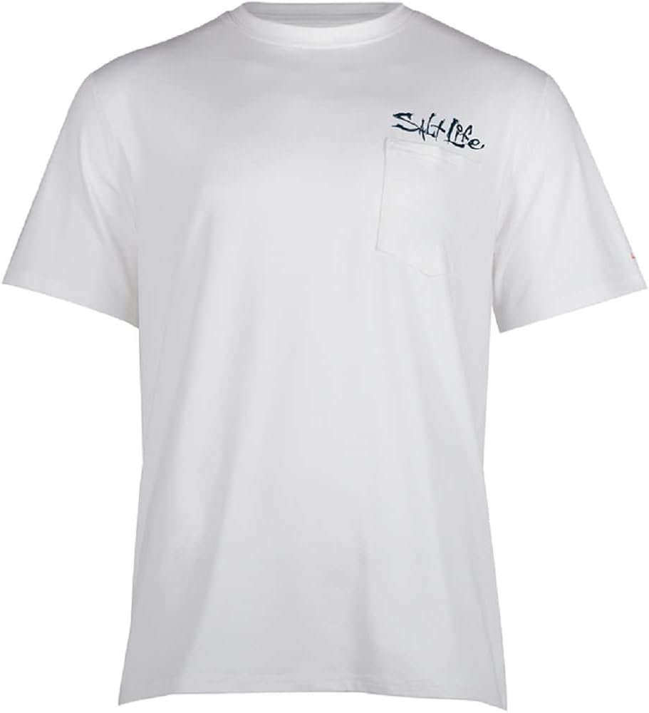 Salt Life Men's Marlin Fade Short Sleeve Performance Shirt