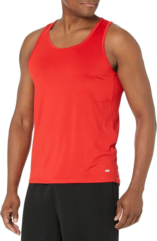 Amazon Essentials Men's Tech Stretch Tank T-Shirt