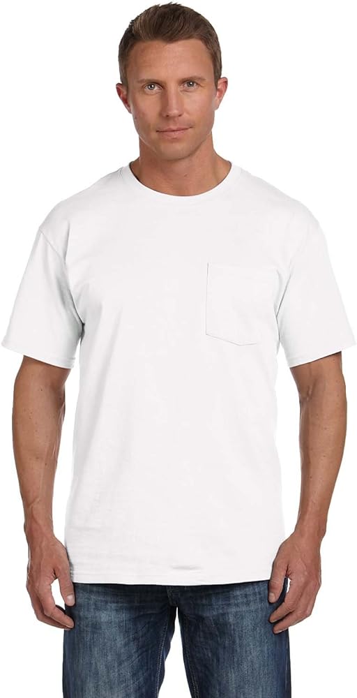 Fruit of the Loom Men's Pocket T-Shirt