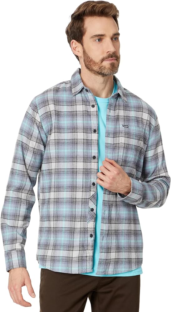 Volcom Men's Caden Plaid Long Sleeve Flannel Shirt