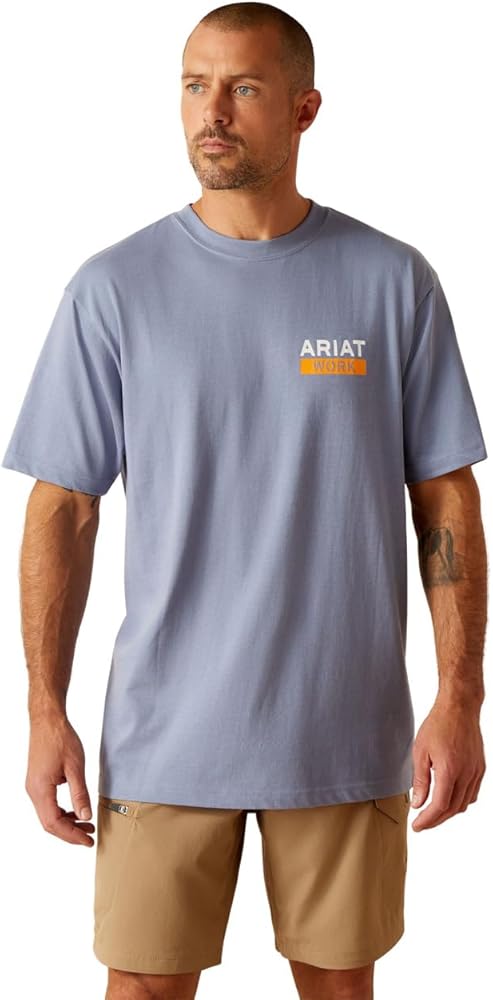 Ariat Men's Rebar Cotton Strong Roughneck Graphic T-Shirt