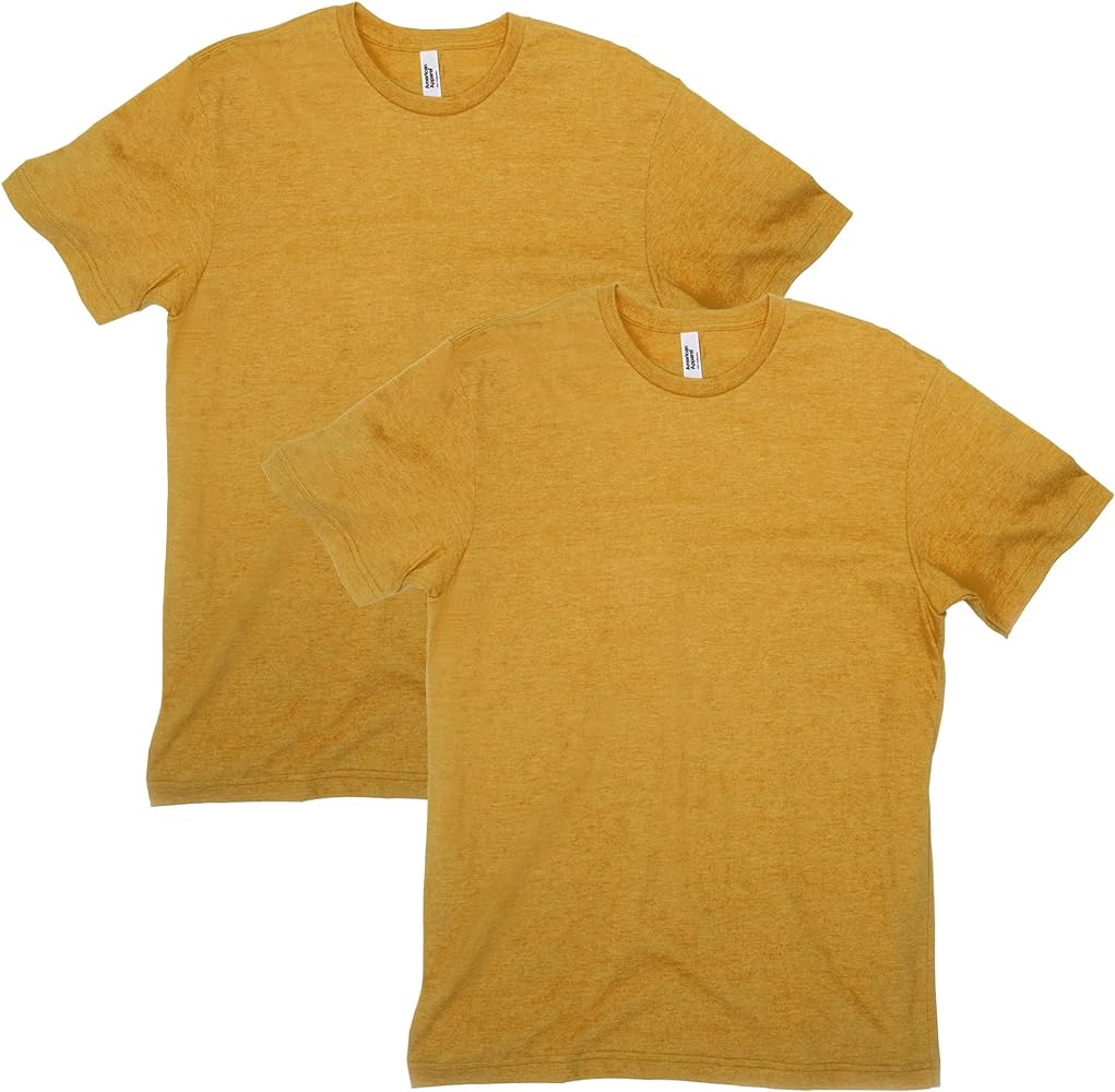 American Apparel Unisex CVC T-Shirt, Style G2001CVC, 2-Pack