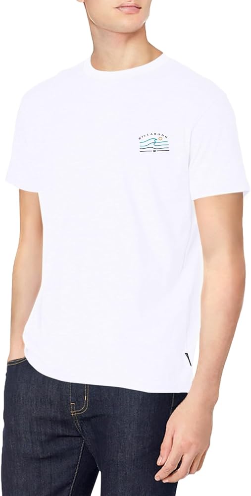 Billabong Men's Classic Short Sleeve Premium Logo Graphic Tee T-Shirt