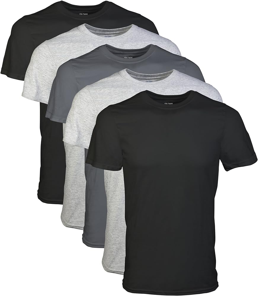 Gildan Men's Crew T-Shirts, Multipack, Style G1100