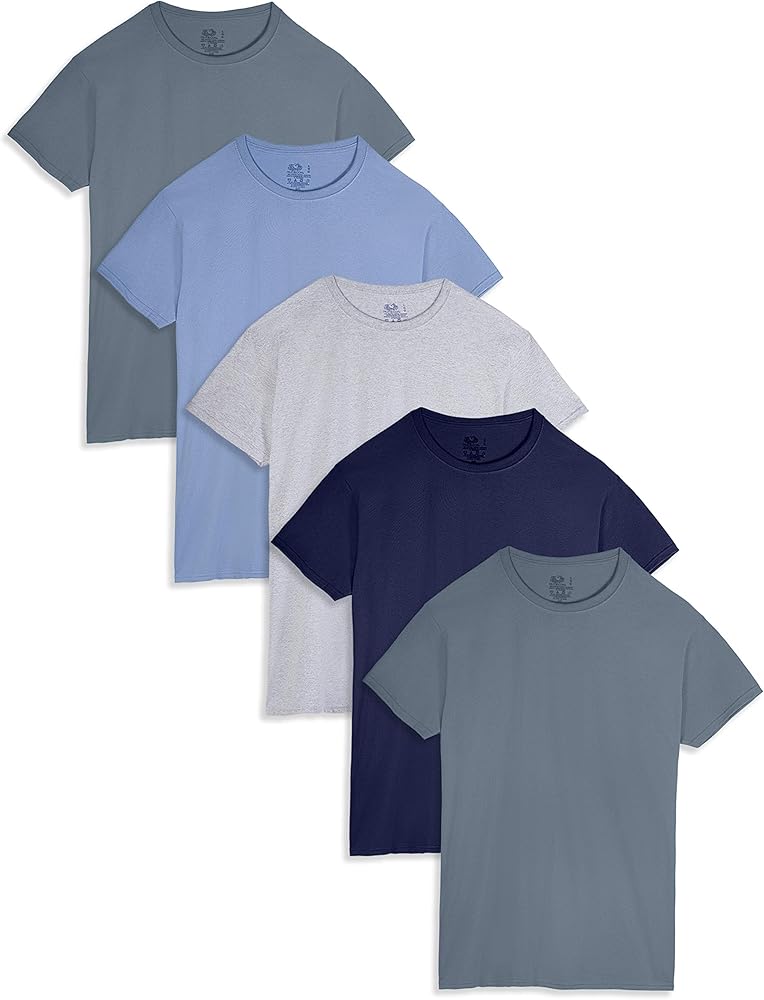 Fruit of the Loom Men's Stay Tucked Crew T-Shirt