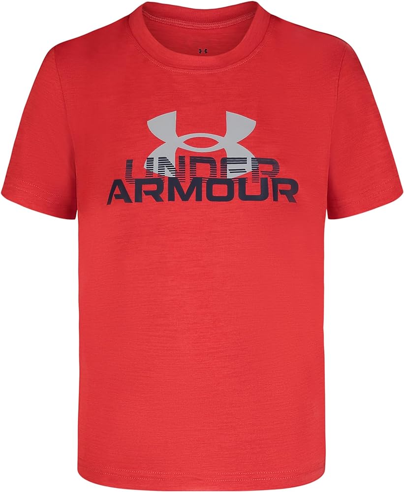 Under Armour Men's Classic Core Logo T-Shirt, Wordmark Print & Baseball Designs, Crew Neck