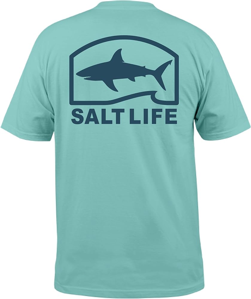 Salt Life Men's Pro Salt Shark Short Sleeve Tee